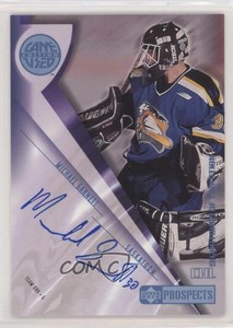 2001-02 Upper Deck CHL Prospects Game Used Edition Michael Garnett #A-MG Auto