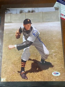 HOFer HAL NEWHOUSER Autographed Detroit Tigers 8X10 PHOTO PSA/DNA Authenticated - Picture 1 of 1