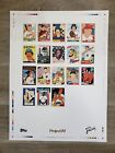 Topps Project 70 ~ Fucci ~ Gold Stamped 18x24 Limited Edition Poster ERROR