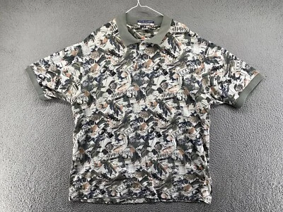 VTG 90s COTTON CLASSICS GOLFWEAR by MUNSINGWEAR All Over Print Size XL - Image 1 of 4