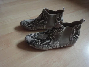 Stiefelette, G: 37, VERO CUOIO, Schlangenoptik, braun - Bild 1 von 5