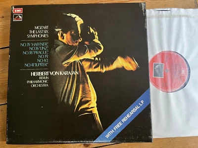 SLS 809 Mozart The Last Six Symphonies Karajan 4 LP box - Image 1 of 3