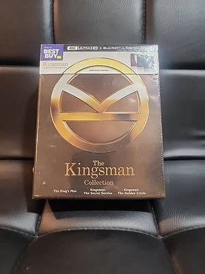 The Kingsman Collection (4K ULTRA HD / BLU-RAY LIMITED EDITION STEELBOOK! NEW! - Image 1 of 3