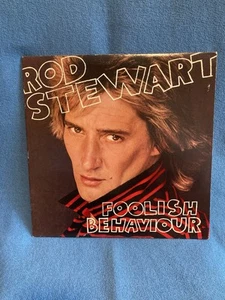 ROD STEWART Foolish Behavior 1980 Vinyl LP Record Limited Edition POSTER - Picture 1 of 6
