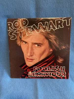 ROD STEWART Foolish Behavior 1980 Vinyl LP Record Limited Edition POSTER - Image 1 of 4