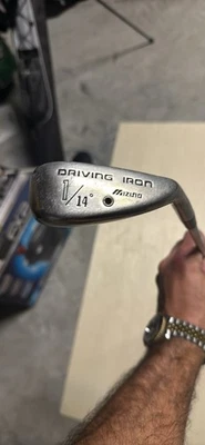 Mizuno 1 Driving Iron 14° Techno Flex 5770 Stiff Graphite Shaft 39" RH - Image 1 of 2
