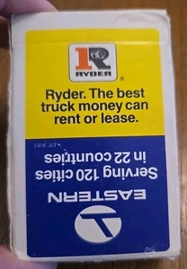 EASTERN AIRLINES - RYDER Werbe-Spielkarten nie geöffnet VERSIEGELT - Bild 1 von 4