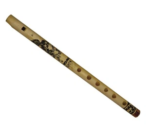 Handmade PVC Straight Flute Bansuri 14" B Scale Traditional Musical Instrument - Picture 1 of 9