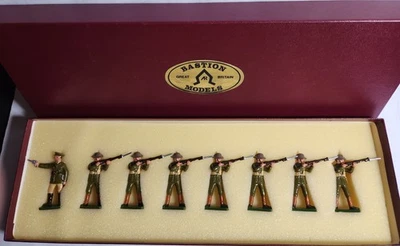 BASTION 模型 奥斯特拉利 GALLIPOLI 1915 火玩具士兵 复古 8 件套 全新带盒 — 第 1/4 张图片