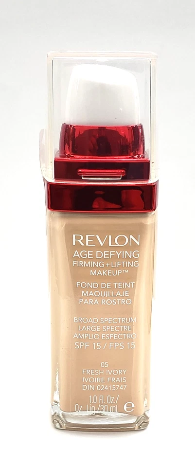 NEW Revlon Age Defying Firming Lifting & Anti Aging Foundation-05 Fresh Ivory - Image 1 of 2