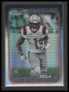 2024 Topps Chrome #220 Ja’Lynn Polk Prism Refractor - Picture 1 of 2