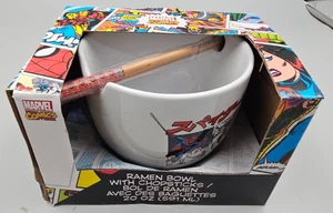 Spider-Man Kanji Manga Platten (Marvel Comics) 5" Keramik Schüssel mit Essstäbchen - Bild 1 von 4