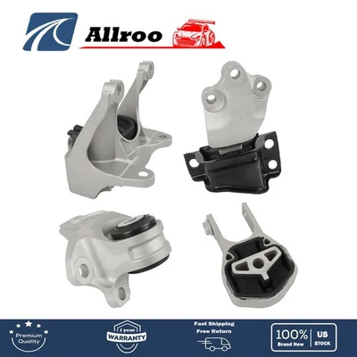 Soportes de motor y montaje de transmisión de 3,6 L para Ram Promaster 1500 2500 3500 4 piezas Foto 1 de 4