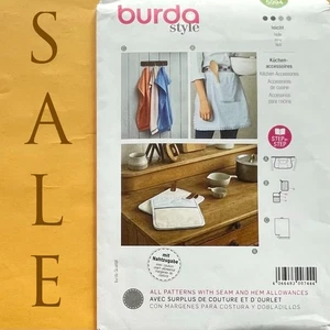 burda style - Pattern 5994 - Kitchen Essentials - Apron, Potholder, Towel - Picture 1 of 2