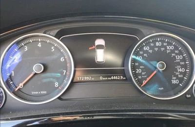 Grupo de medidores de velocímetro Touareg OE 2011-2012 172 k millas Volkswagen Foto 1 de 4