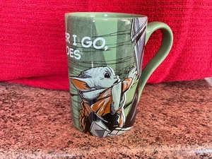 Disney Shop Star Wars Yoda Grogu The Child großer Kaffeebecher, NEU - Bild 1 von 5