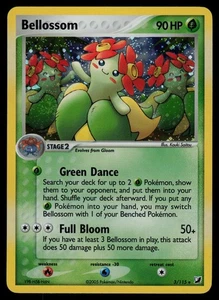 Bellossom - 3/115 - Ex Unseen Forces Holo Rare Pokemon Karte -- LP - Bild 1 von 2