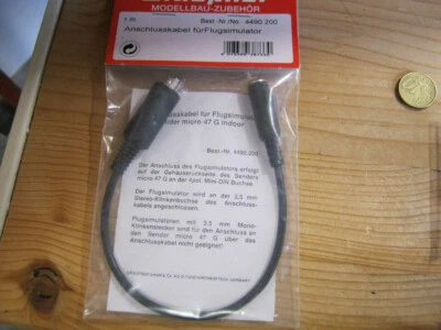 Anschlusskabel für Flugsimulator Graupner 4490.200 - Bild 1 von 2