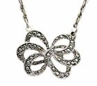 Vintage Pave Crystal Bow Pendant Collection Art Deco Necklace Signed Avon
