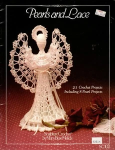 Mary Melik SC102 PEARLS and LACE SCULPTURE CROCHET Crochet Pattern Booklet - Bild 1 von 4