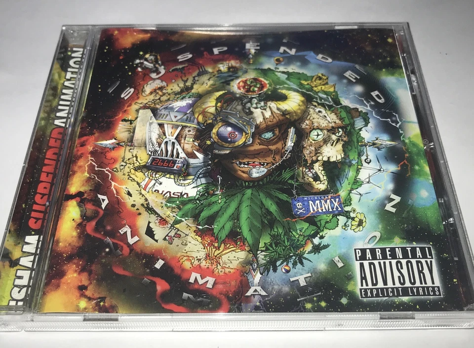 Приостановленный анимационный компакт-диск PA Esham Horrocore Natas Mastamind Detroit - Изображение 1 из 4