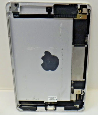 OEM Apple iPad Mini 4 A1538 Back Cover Housing /128GB Motherboard+Cameras-Silver - Image 1 of 4
