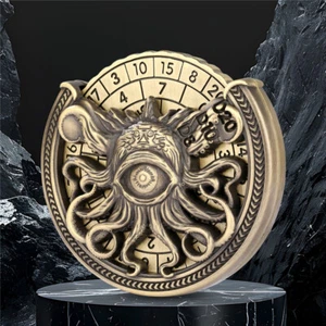 Octopus DND Dice Roulette Roulette Spinner Metal Dice Spinning Dice for RPGs - Picture 1 of 12