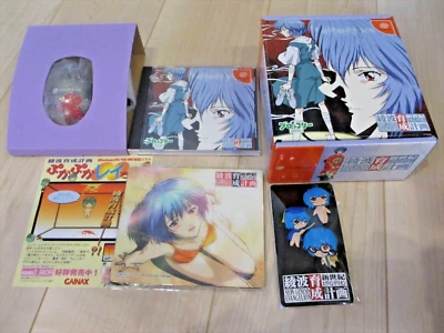 Sega Dreamcast Evangelion Ayanami Ikusei Project Box Mouse Pad DC Japan - Image 1 of 4