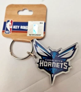 Charlotte Hornets NBA Acrylic Key Ring Set of Three - Picture 1 of 2