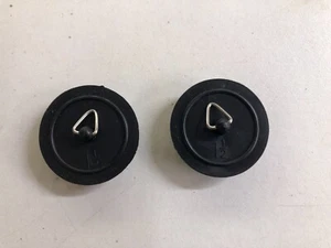 TAPONES FREGADERO NEGROS 38mm 2 x 1 1/2" TAPÓN TAPÓN FONTANERÍA lavabo - Imagen 1 de 24