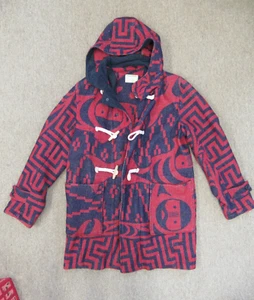 Engineered Garments NY Salmon People Faribault Woolen Mill Hooded Coat M - Picture 1 of 15