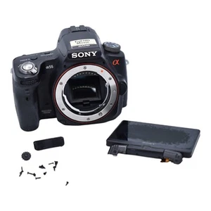 Sony Alpha SLT-a55 DSLR Kamera Body, schwarz (für Teile und Reparatur) - Bild 1 von 11