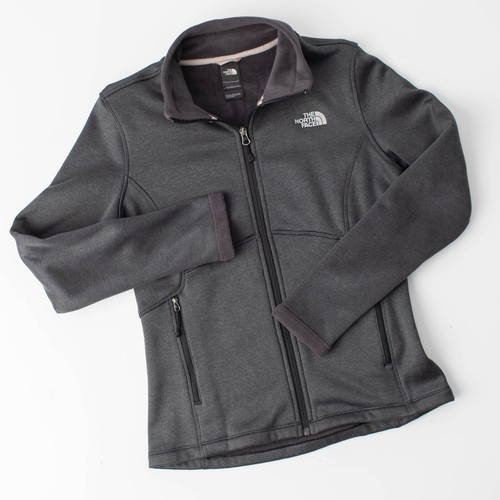 VETEMENTS Giacca The North Face donna grigio medio full zip