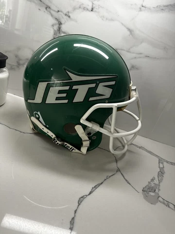NEW YORK JETS 1978-1998 THROWBACK Riddell AUTHENTIC Full Size Football Helmet Cover