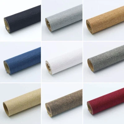 10 Colors Self Adhesive Linen Fabric For DIY Jewelry Counter Background Display - Image 1 of 4