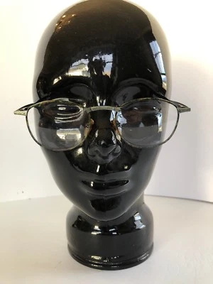 Marco de gafas francés vintage Jean Lafont Enjeu 47 16 140 Paris M226 bronce tort Foto 1 de 4