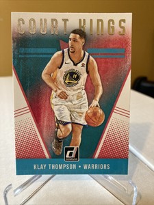 2018-19 Panini Donruss Court Kings Klay Thompson #36 Golden State Warriors