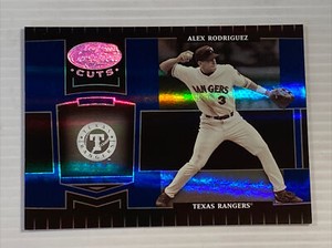 2004 Leaf Certified Cuts Marble Blue #202 Alex Rodriguez Rgr 16/50