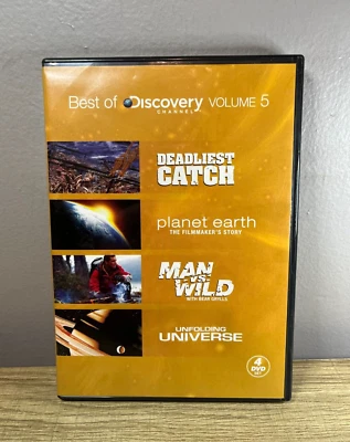 Best of Discovery Channel Vol 5 -DVD 4-Disc Set - Deadliest Catch - Planet Earth - Image 1 of 3