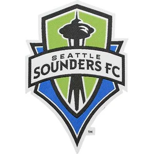 Seatle Sounders FC Fußball Team Crest pro-Weave Trikot Mls Fußball Abzeichen - Picture 1 of 1