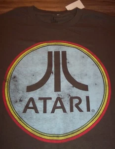 VINTAGE STYLE ATARI Video Game System T-Shirt MENS MEDIUM NEW w/ TAG 80's - Picture 1 of 3