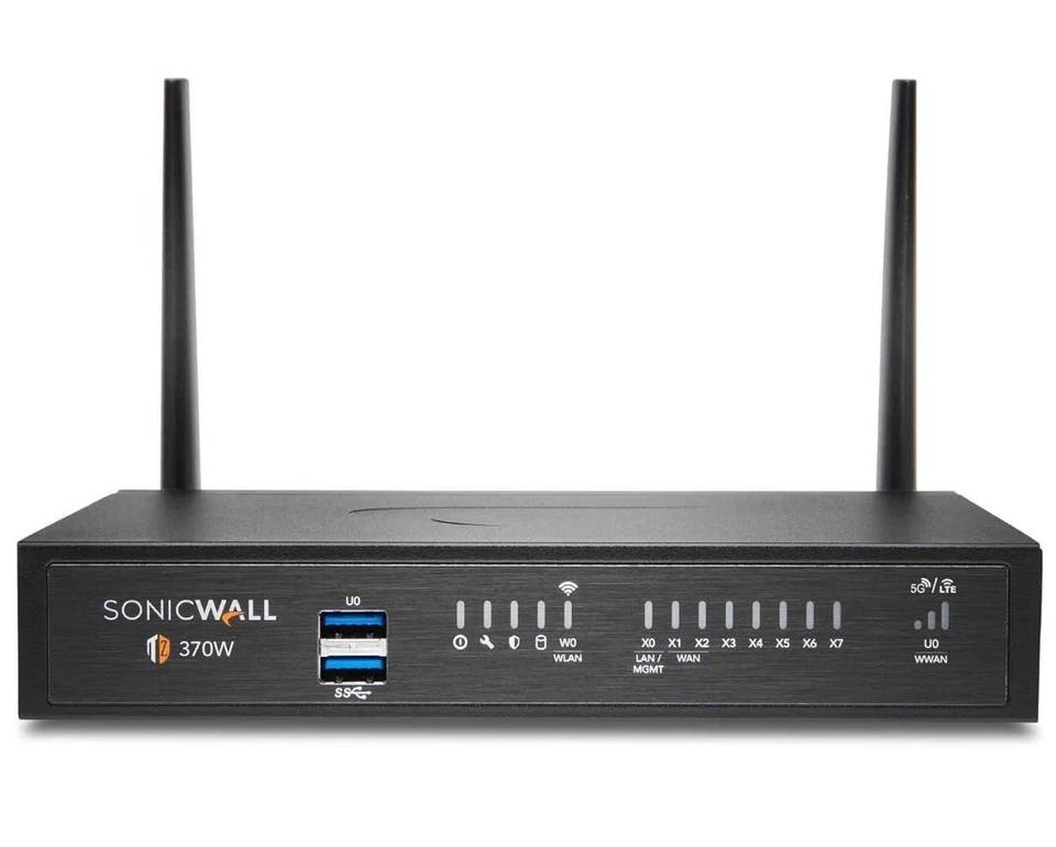 SonicWall TZ370W Network Security/Firewall Appliance (02-ssc-6833) (02ssc6833)