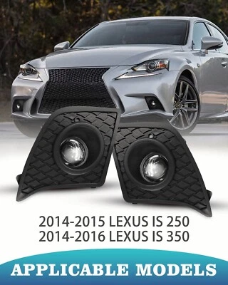 Pair for 2014 2015 2016 Lexus IS250 IS350 F Sport Fog Lights Switch Harness Kit - Image 1 of 4