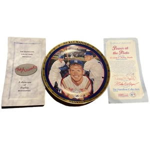 Hamilton 1995 - A Salute to Mickey Mantle Plate Collection - Power at the Plate - Picture 1 of 5