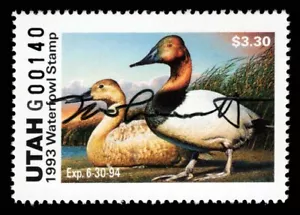 UT8Gs — 1993 Utah Hand-signed Governor Edition - Picture 1 of 1