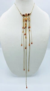 Pilgrim Genuine Swarovski Crystal And Enamel Statement Necklace. NWT Price $24 - Picture 1 of 3