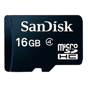 Micro SD Card 16GB Genuine SANDISK Mobile Phone Digital Camera Memory Card - Picture 1 of 1