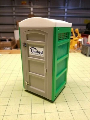 New Miniature Portable "Porta-Potty" Toilet for 1/14 Scale Construction Sites - Image 1 of 4