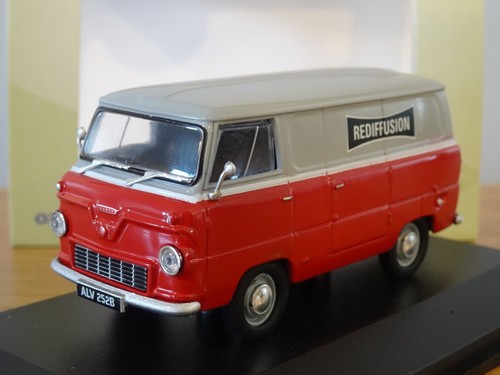 VANS OXFORD DIECAST REDIFFUSION TV FORD THAMES 400E FURGONE MODELLO FDE015 1:43