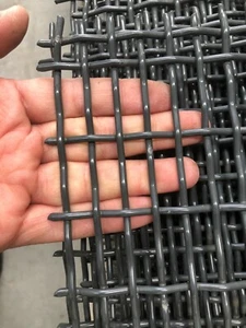 Galvanised Rectangular woven mesh - Picture 1 of 4